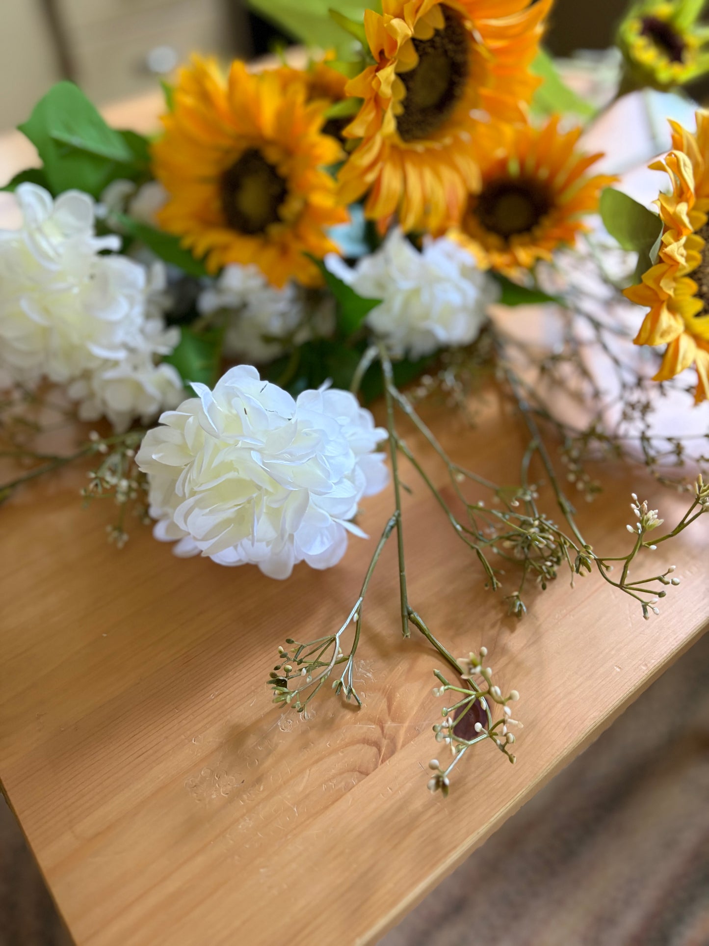Golden Sunflower Arrangement