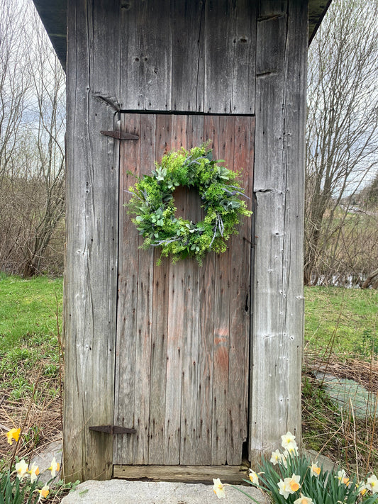 Wild Lavender Herb Wreath