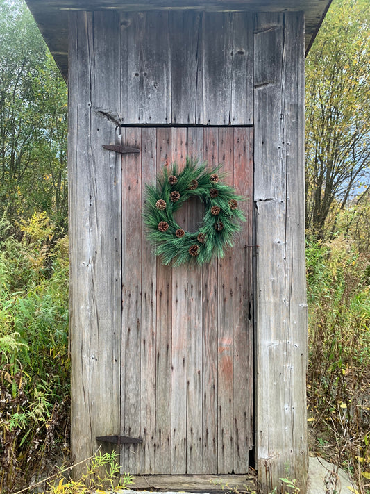 Rustic Long Needle Pine with Natural Pinecones