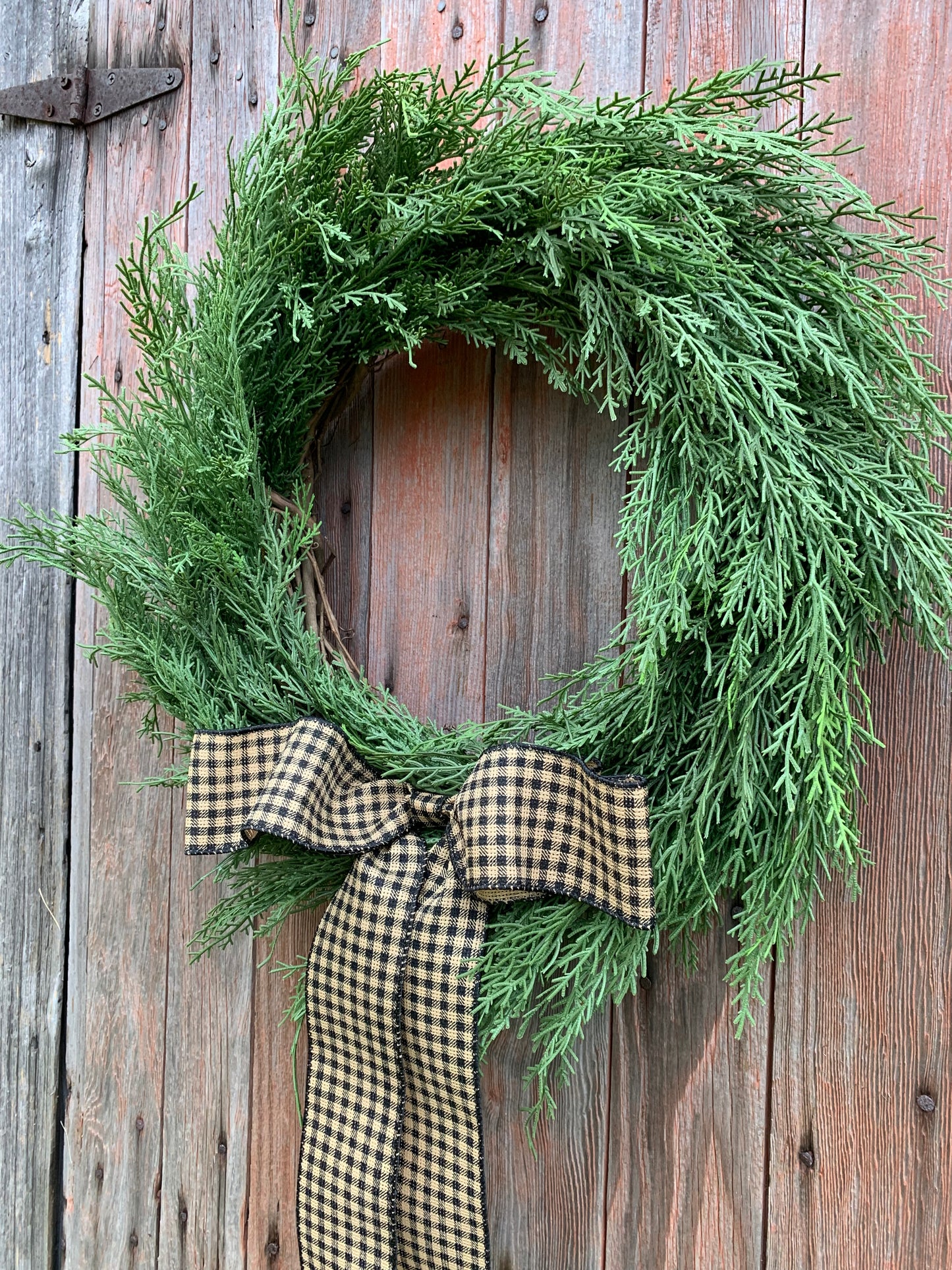 Simply Cedar Winter Wreath