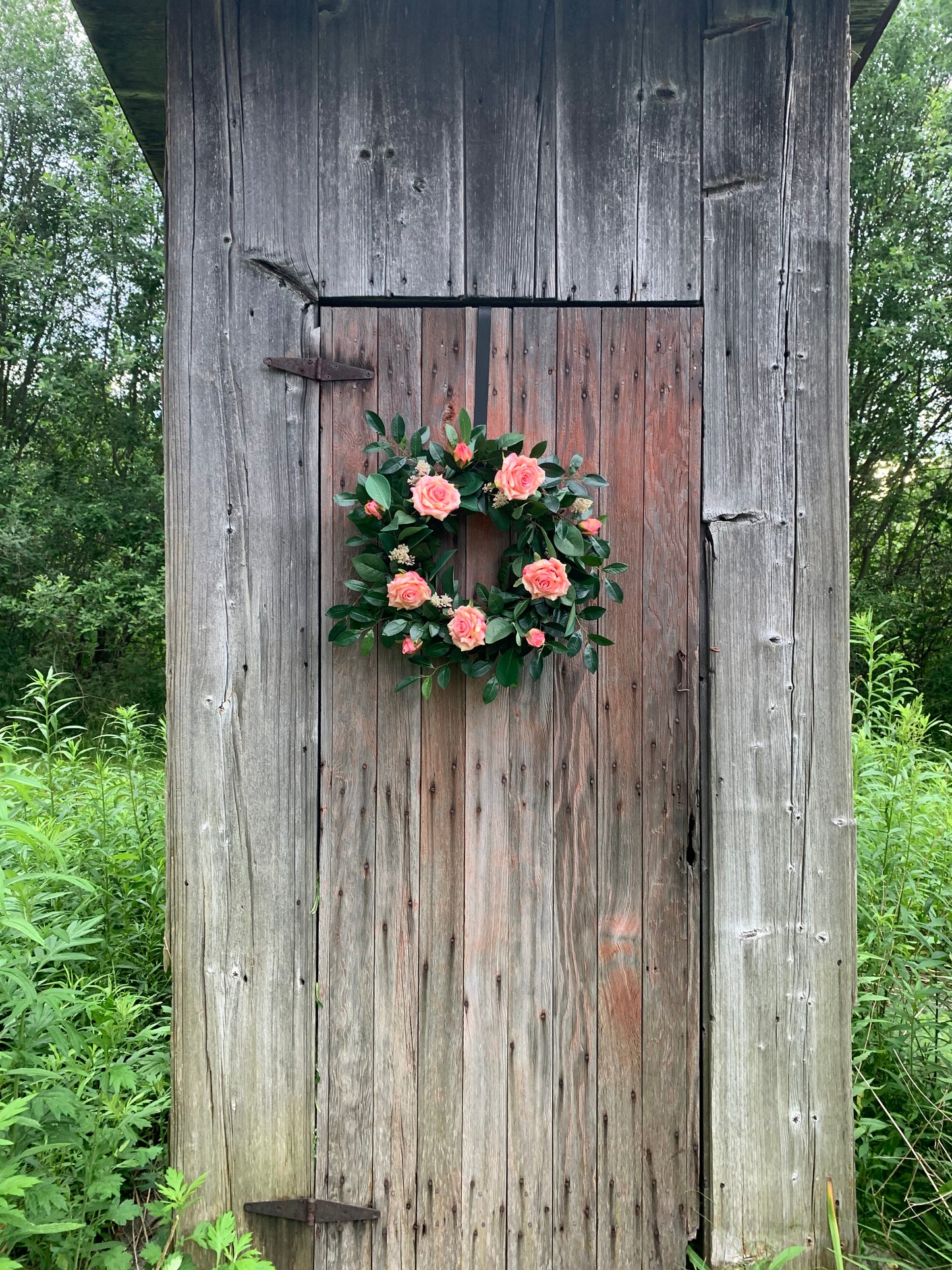Summer Rose Wreath
