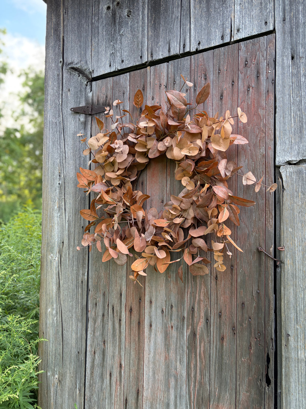 Copper Eucalyptus Wreath