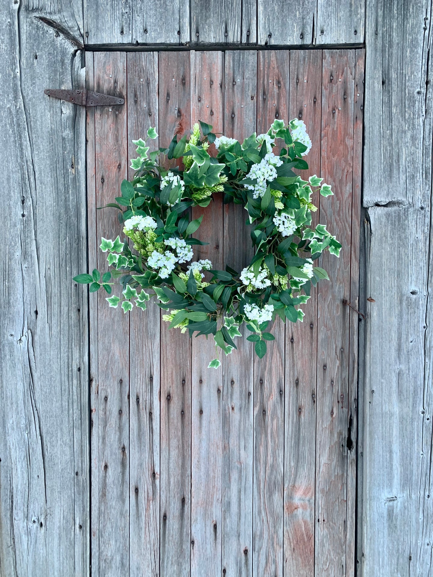 Classic Farmhouse Bloom Wreath