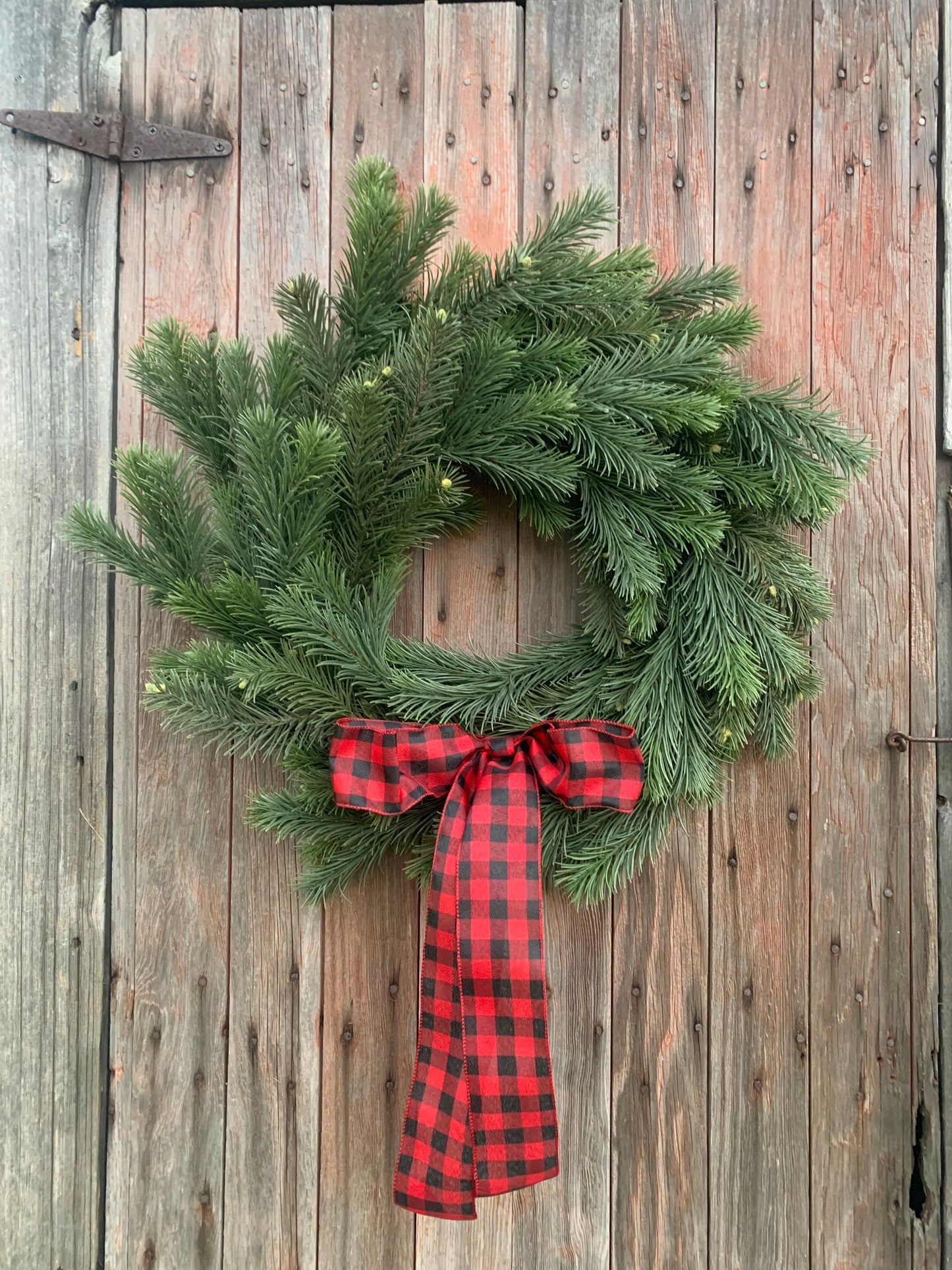 Lumberjack Pine Winter Wreath