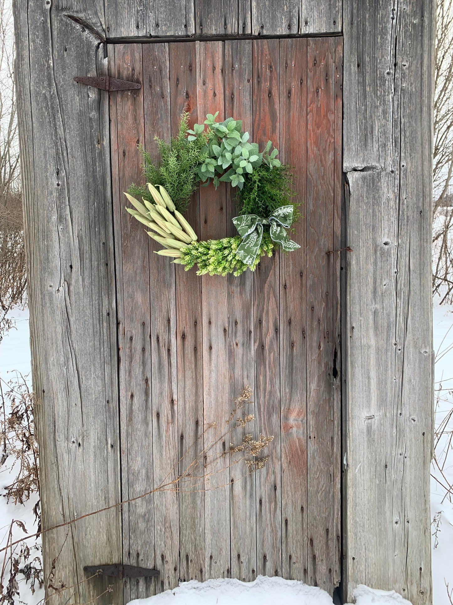 The Gathered Garden Wreath