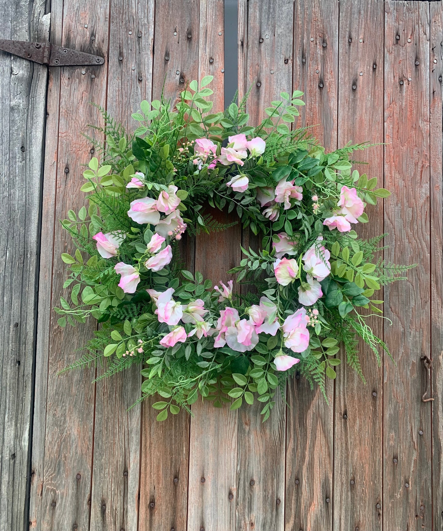 Sweet Pea Wreath