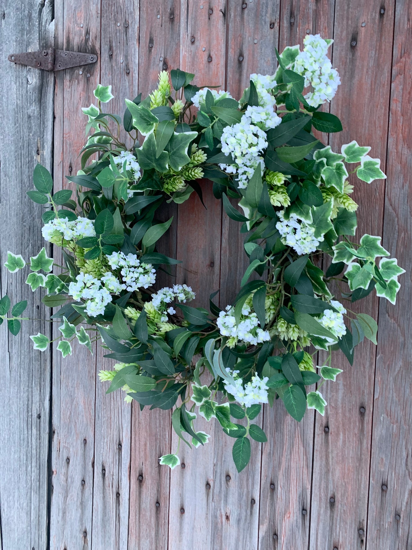 Classic Farmhouse Bloom Wreath