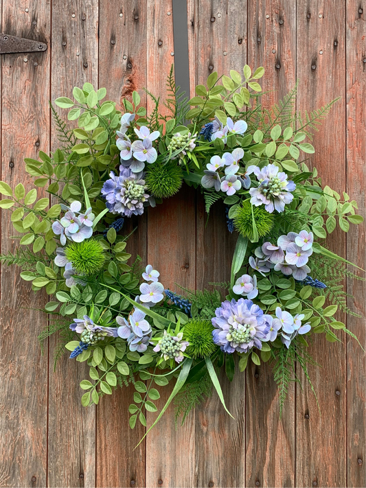 Scabiosa Wreath