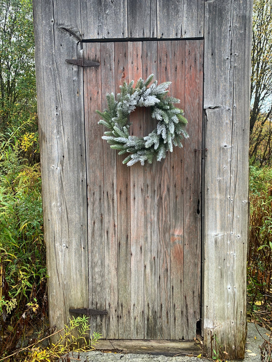 Snowy Pine Winter Wreath