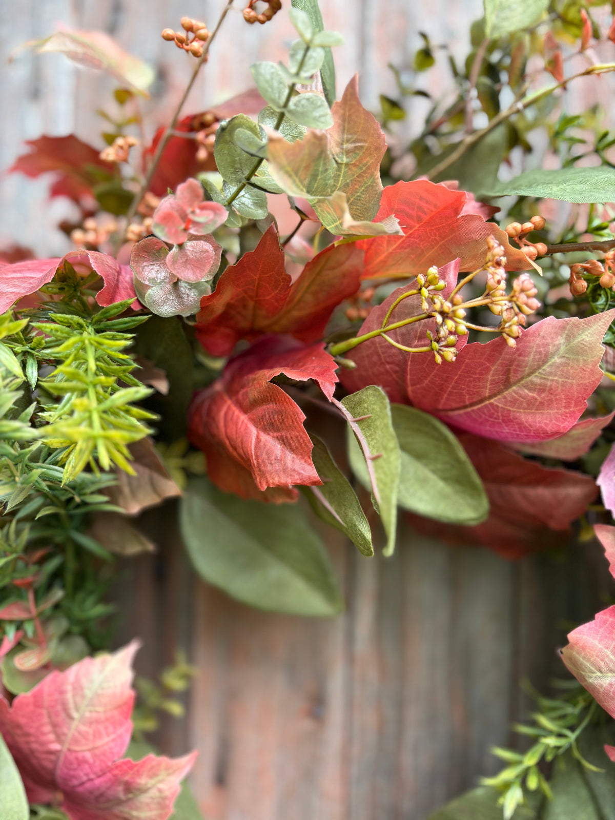 Maple Eucalyptus Wreath