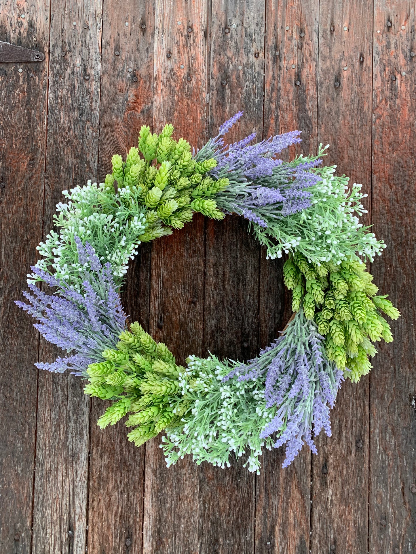 Lavender Meadow Wreath