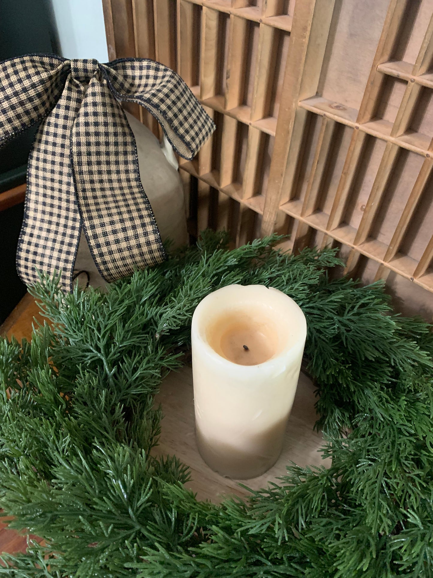 Simply Cedar Candle Ring