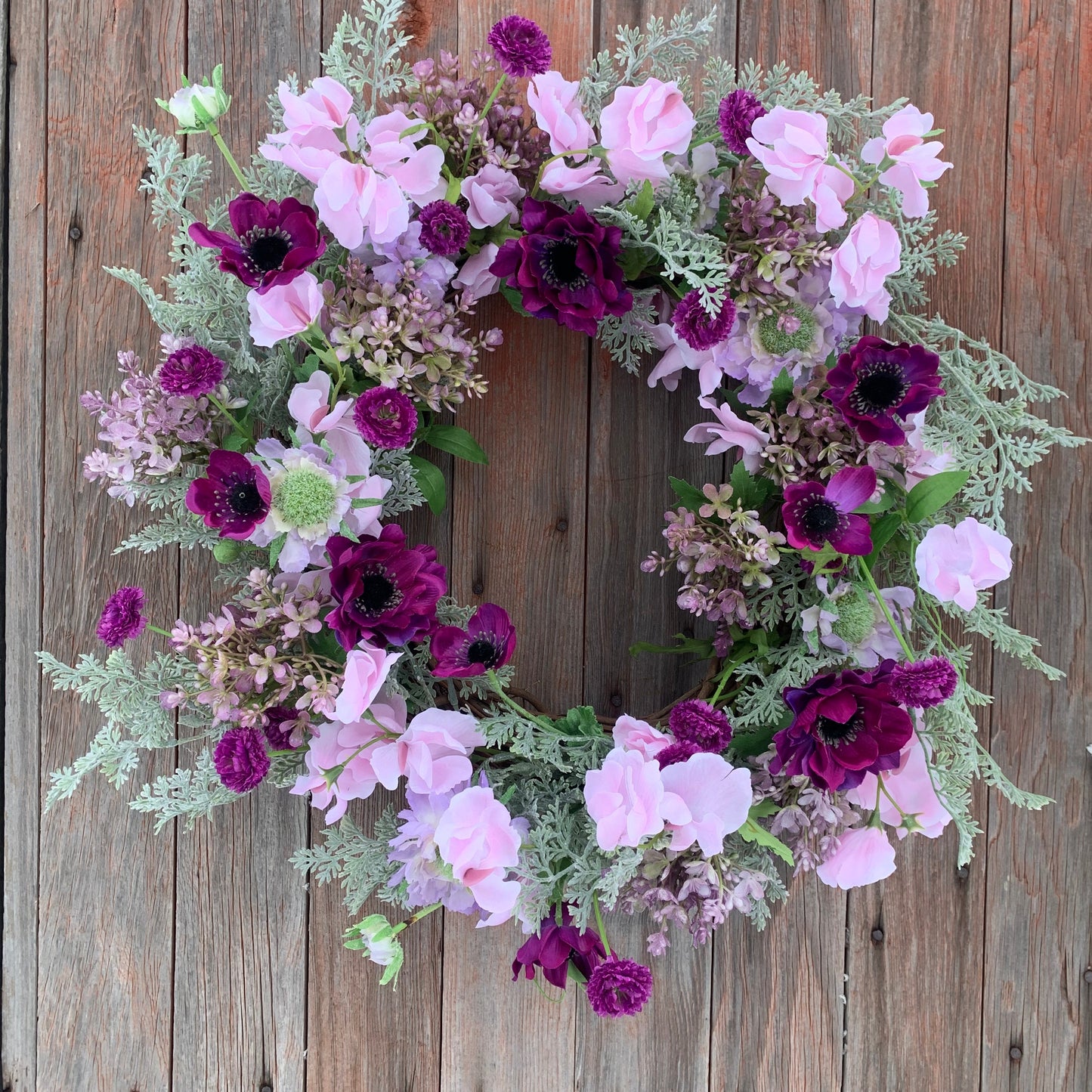 Spring Blooms Wreath