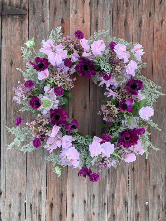 Spring Blooms Wreath