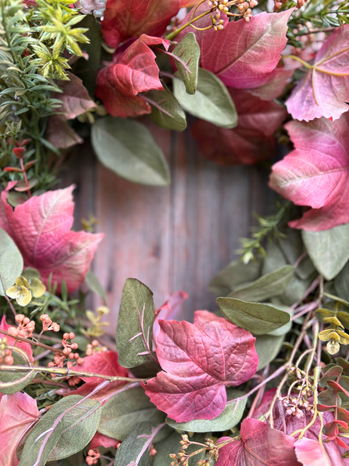 Maple Eucalyptus Wreath