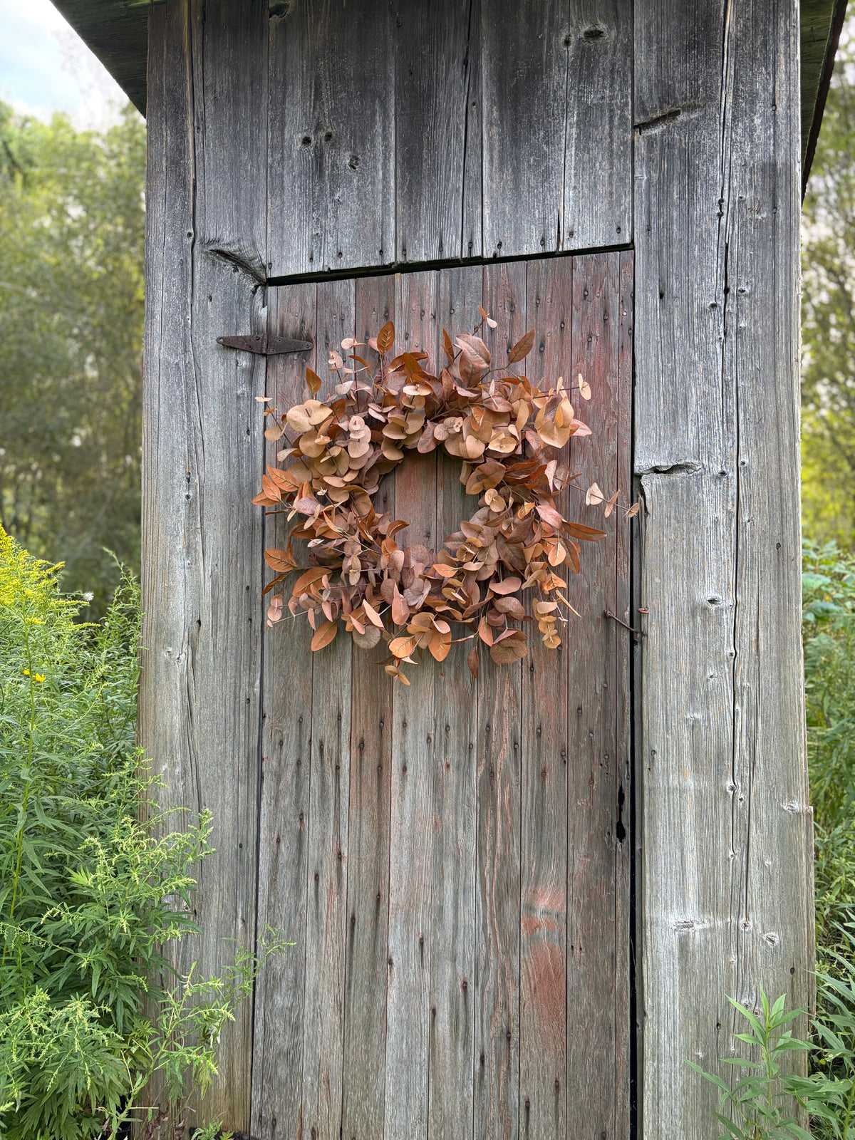 Copper Eucalyptus Wreath