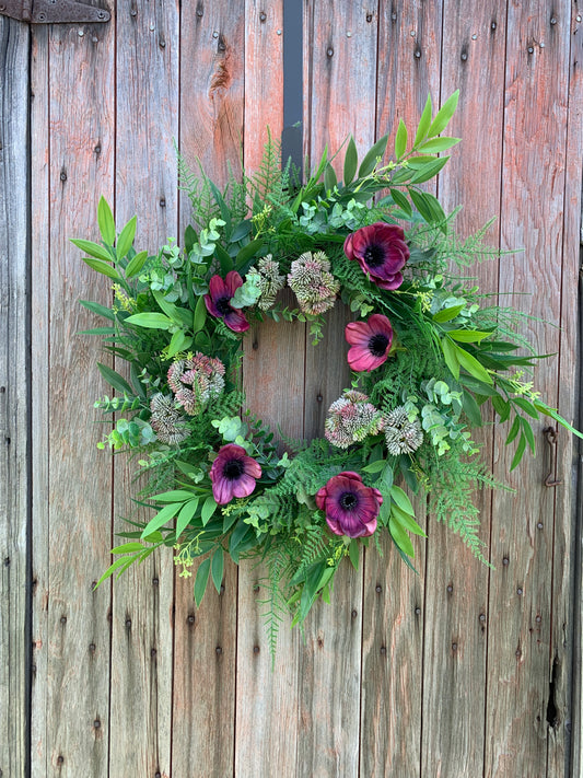 Anemone Wreath