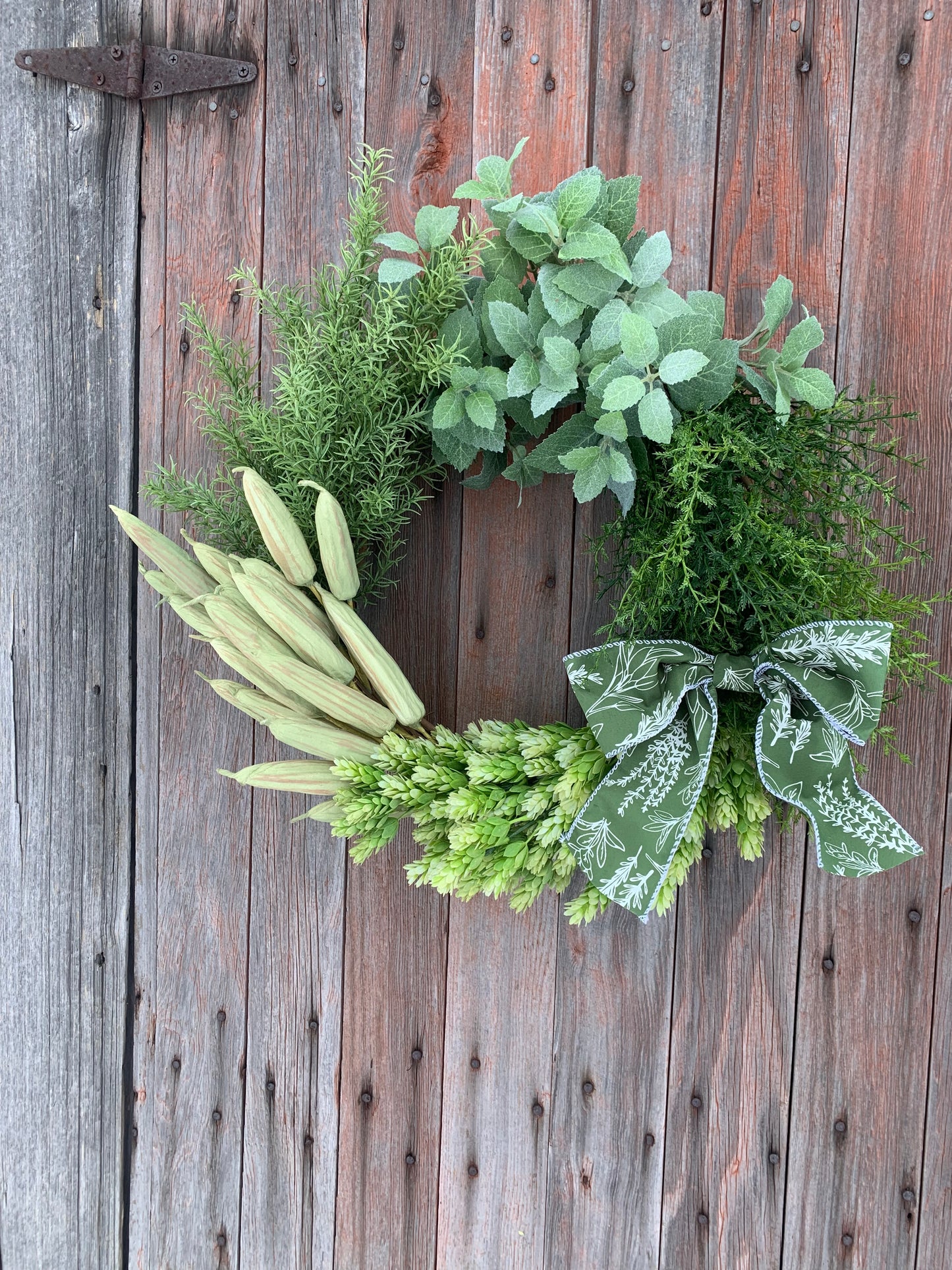 The Gathered Garden Wreath