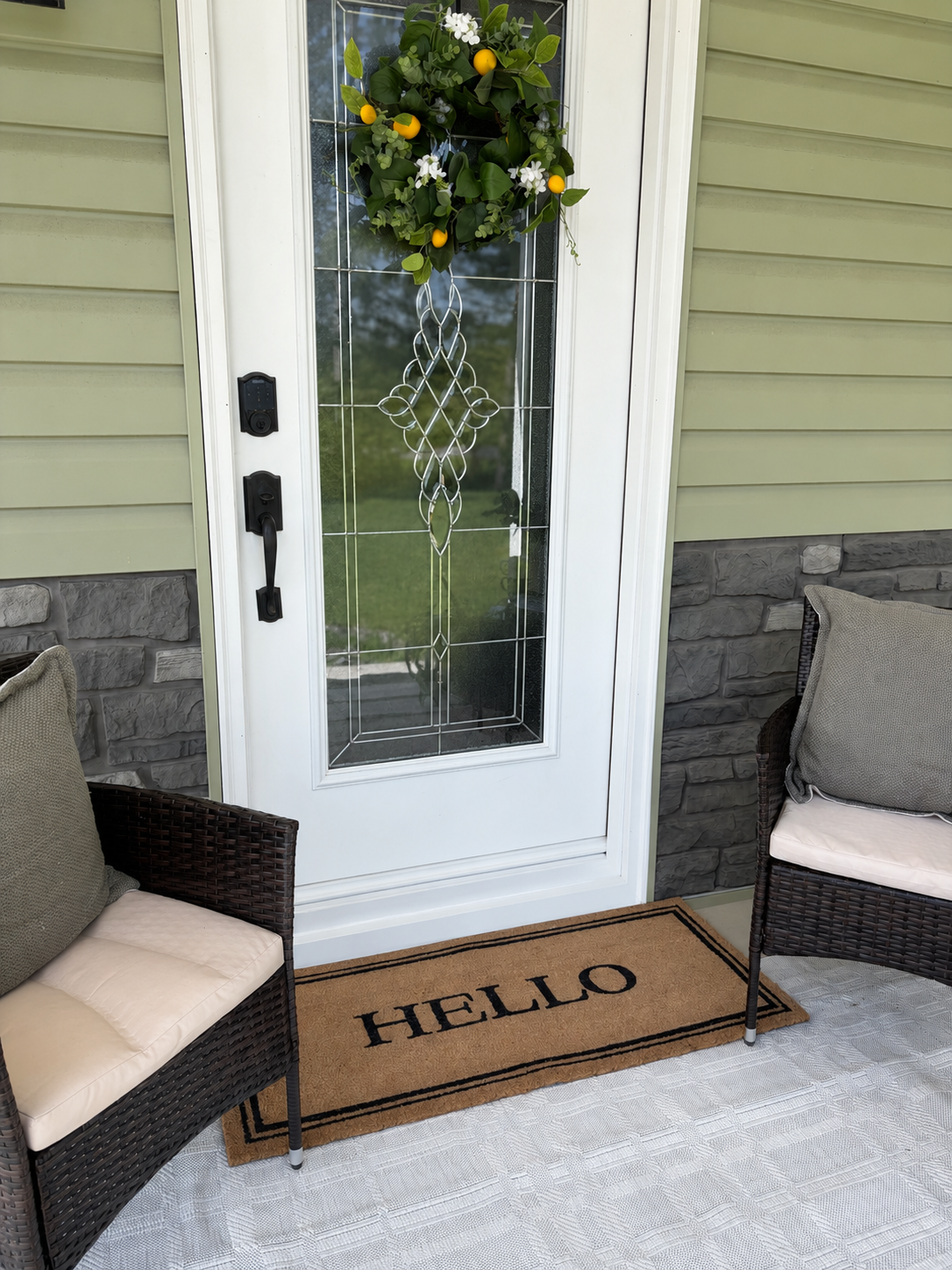 Listing Ready Door Styling