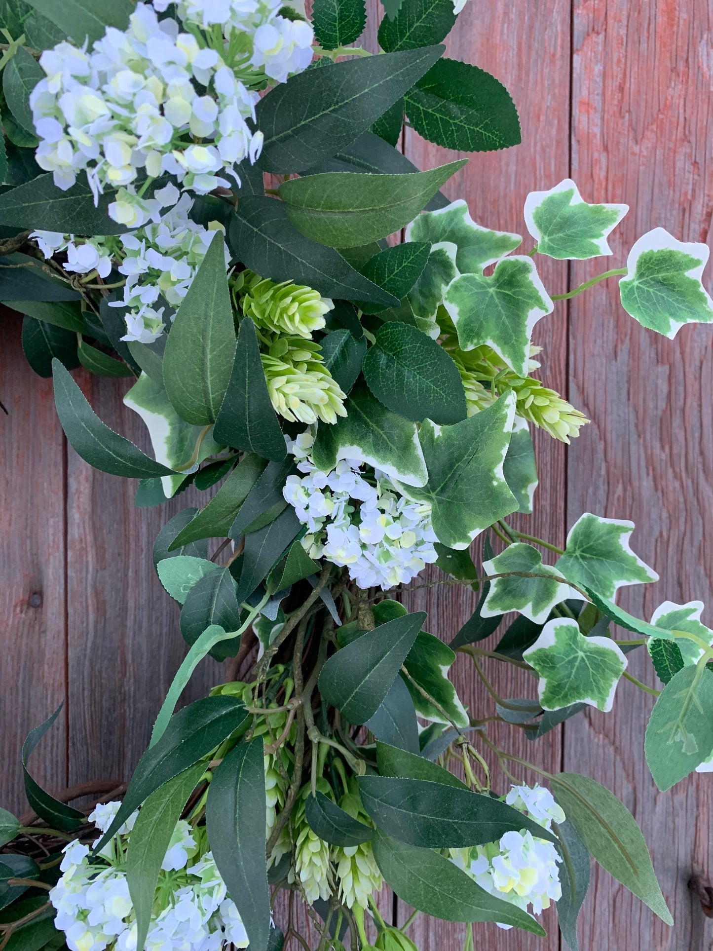 Classic Farmhouse Bloom Wreath