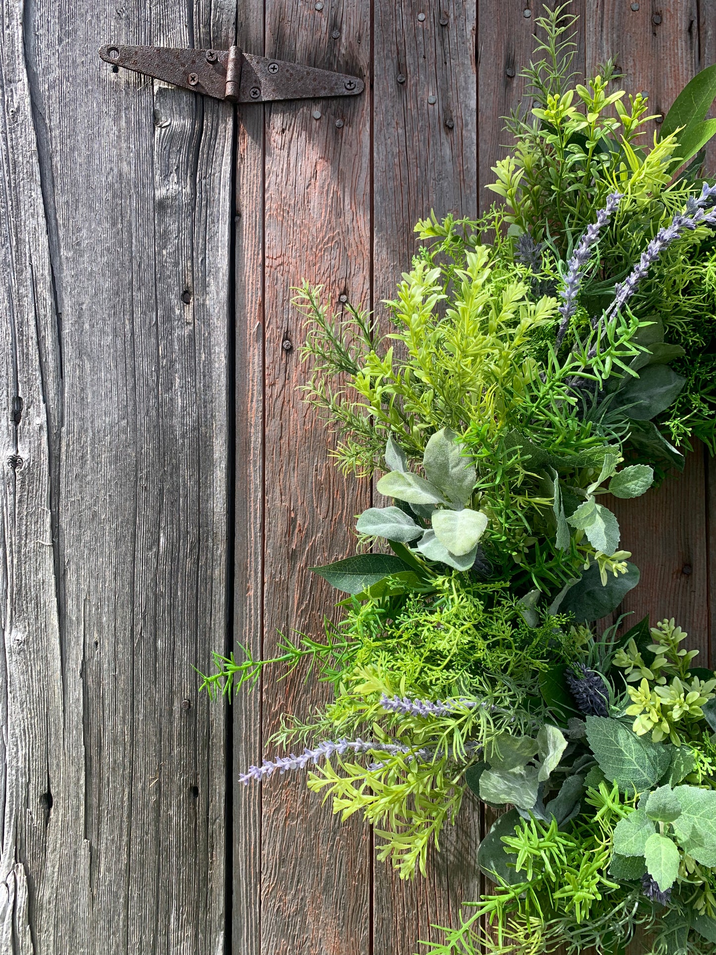 Wild Lavender Herb Wreath
