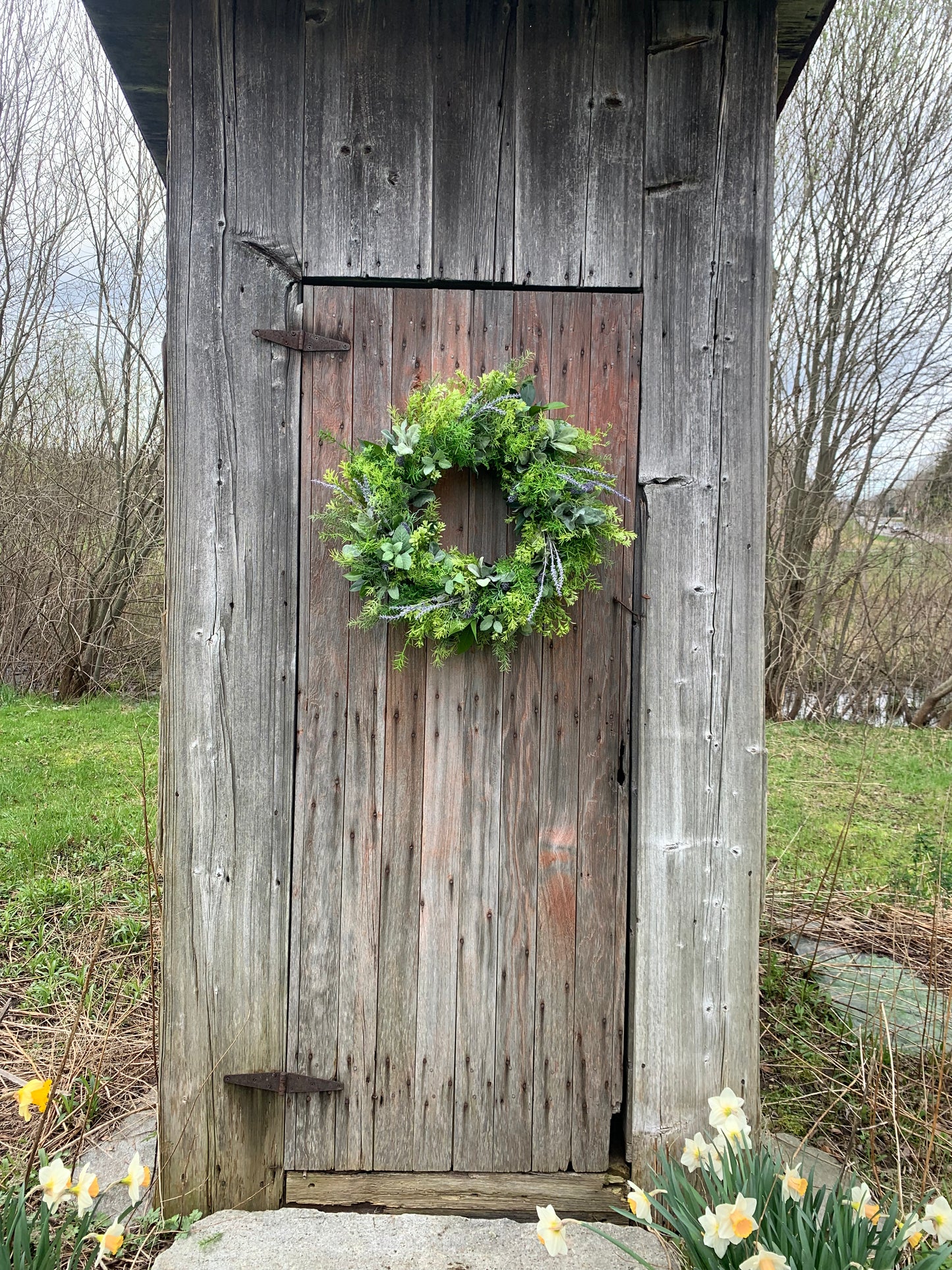 Wild Lavender Herb Wreath