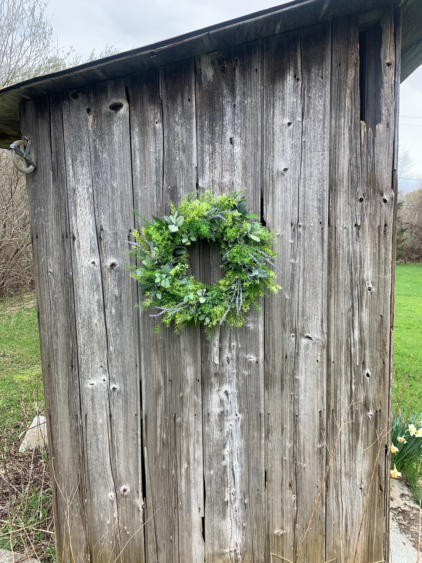 Wild Lavender Herb Wreath