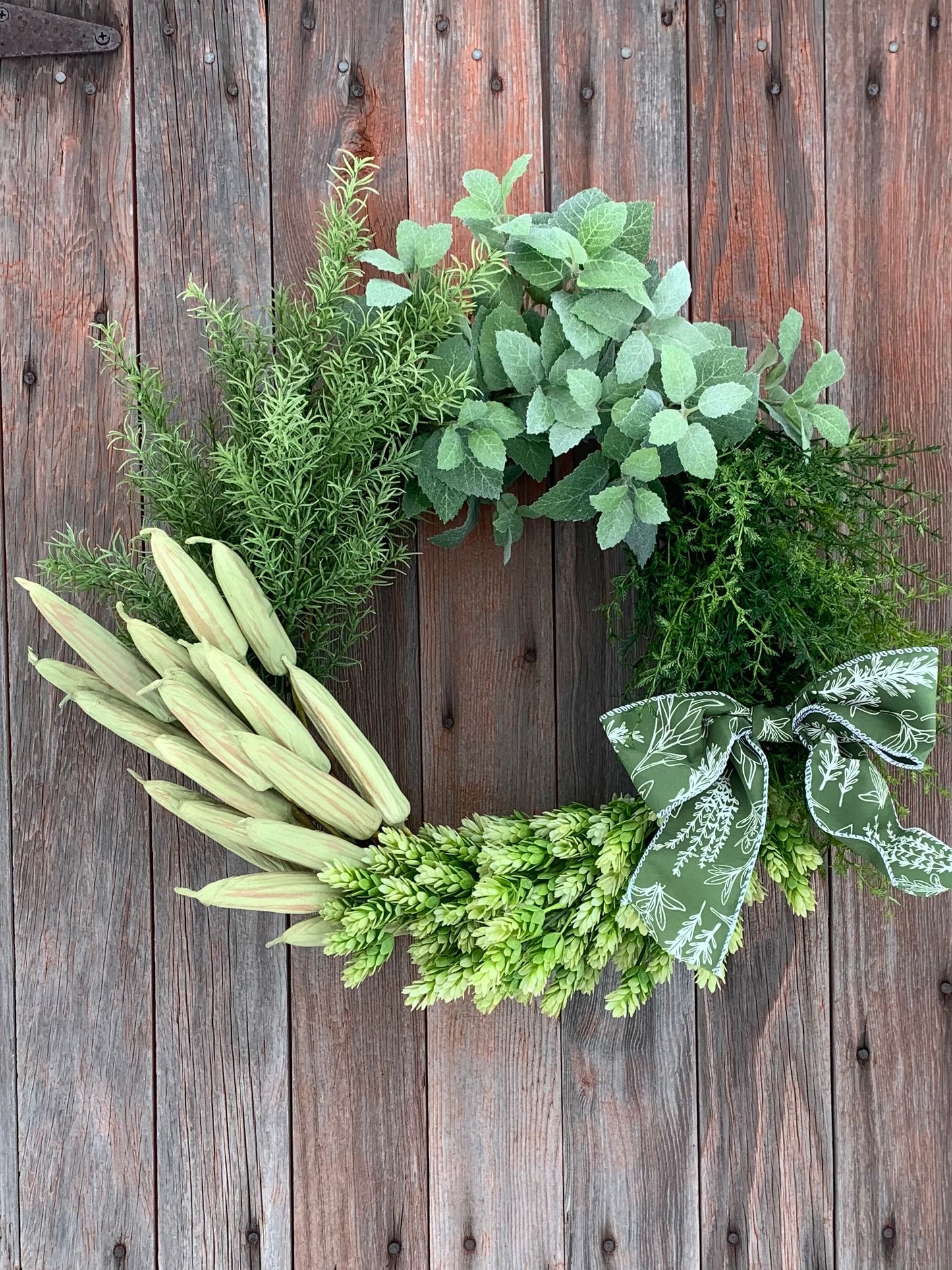 The Gathered Garden Wreath